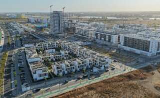 Un conjunto de viviendas en Sevilla. Foto: Metrovacesa.