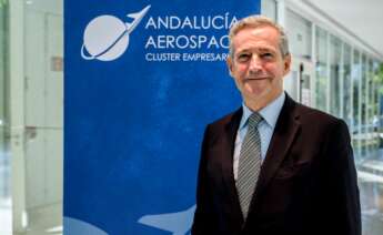 Antonio Gómez-Guillamón, presidente de Andalucía Aerospace y de la comisión de defensa de la CEA.