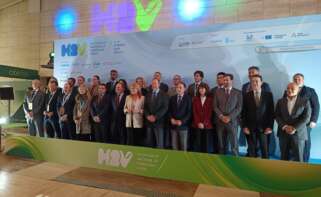 Representantes institucionales y directivos de compañías como Air Liquide, Moeve, Siemens, Enagás, Trina Solar y Avalon Renovables acuden a la inauguración del III Congreso de Hidrógeno Verde.