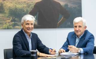 Ignacio Silva y Cristóbal Valdés, presidente y CEO de Deoleo, respectivamente.