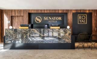 Recepción del hotel ‘Indigo Gandia Beach’.