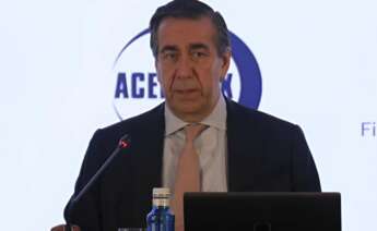 Bernardo Velázquez, CEO de Acerinox, durante la presentación de resultados de la compañía acerera en 2025.
