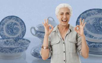 Vajilla de la Cartuja Pickman.