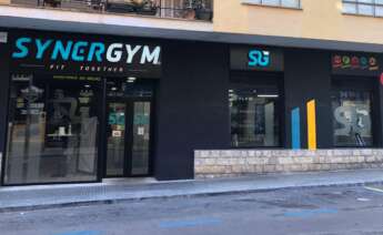 El exterior de un gimnasio de Synergym