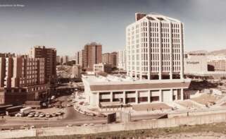 La antigua torre de Correos de Málaga