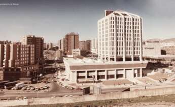 La antigua torre de Correos de Málaga