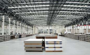 Fábrica de Cosentino, con materiales de la marca Dekton.