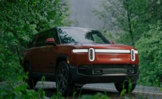 Uno de los coches Rivian