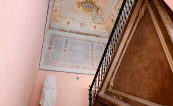 Interior del hotel Palacio Mármoles, ahora propiedad de Valcambre y ubicado en Sevilla.