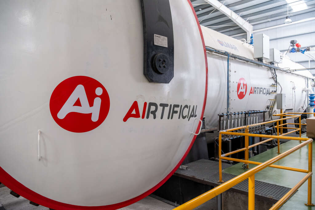 Instalaciones de Airtificial.