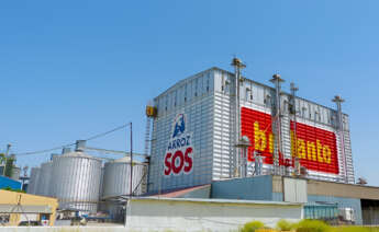 Fábrica de Ebro, dedicada especialmente al negocio del arroz, en San Juan de Aznalfarache (Sevilla).