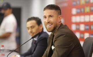Sergio Ramos en rueda de prensa