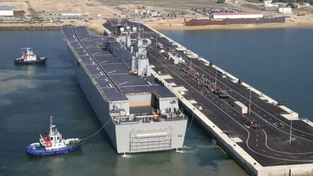 Imagen de la base de rota.