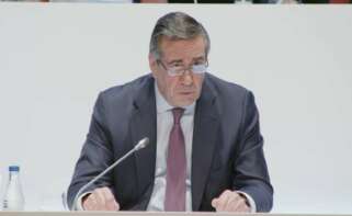 Bernardo Velázquez, CEO de Acerinox, durante la junta general de accionistas de 2026.