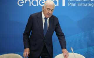 El CEO de Endesa, José Bogas, durante la presentación de los resultados 2025.