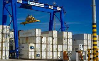 Terminal de Hyundai y CMA CGM (TTI) en Algeciras.