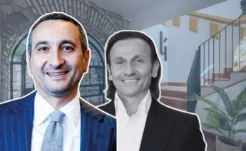 Emanuel Arbib, CEO de iAM Capital; y David Hatchwell, presidente de Excem.