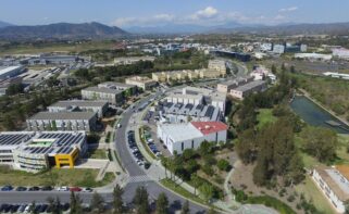Vista área del Málaga Techpark.