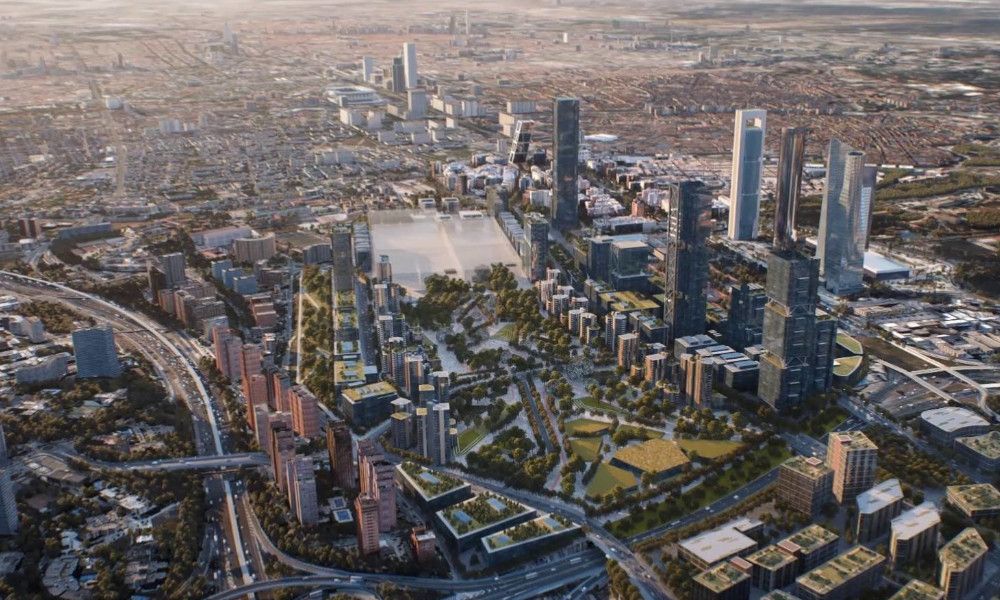 Proyecto para el desarrollo urbanístico de Madrid Norte, la conocida como 'Operación Chamartín'