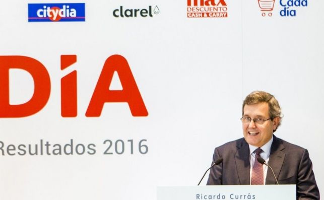 DIA asusta a los inversores: no ven claro su futuro. En la imagen, Ricardo Currás, consejero delegado de DIA.