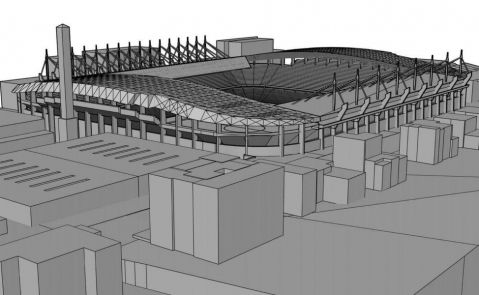 Proyecto para la reforma de las cubiertas del Estadio de Riazor