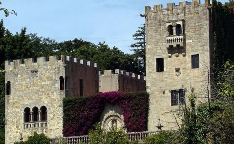 Pazo de Meirás, en el concello coruñés de Sada, propiedad de la familia Franco