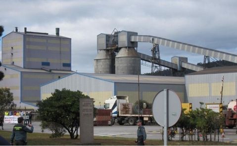 Planta de Alcoa en San Cibrao (Lugo)