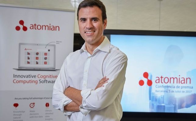 Miquel Montero, fundador y consejero delegado de Atomian, que desarrolla un sistema de inteligencia artificial.