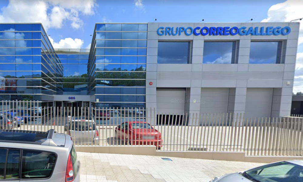 Sede del Grupo Correo Gallego / Google Maps