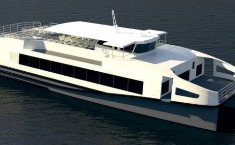 Diseño para la construcción de dos catamaranes para el armador holandés Aqualiner / Rodman