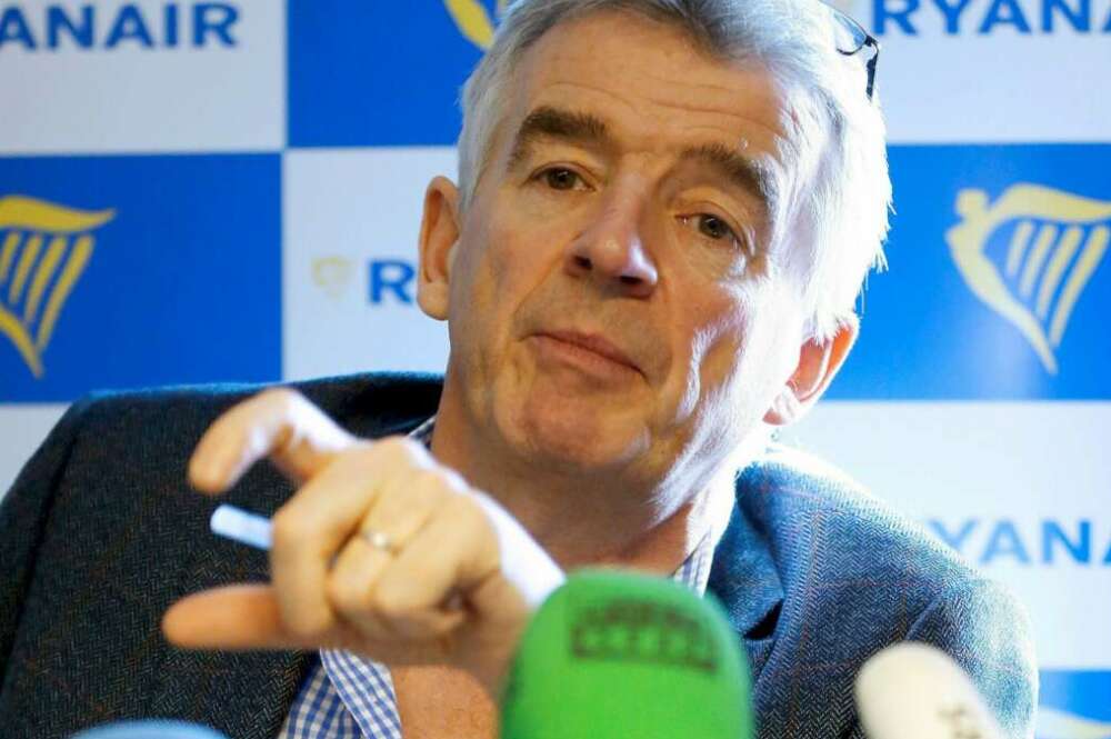 Imagen del consejero delegado de Ryanair, Michael O´Leary