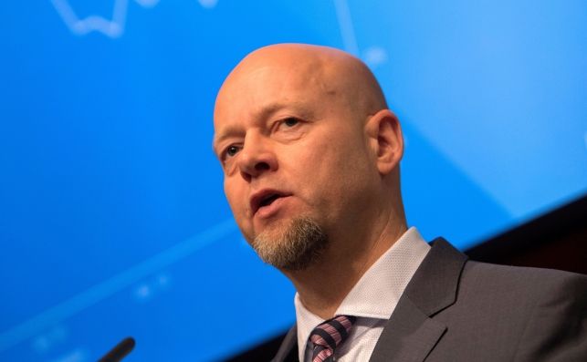 Yngve Slyngstad es el CEO del banco de inversión noruego Norges. EFE