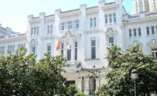 Imagen exterior del Tribunal Superior de Xustiza de Galicia (TSXG)