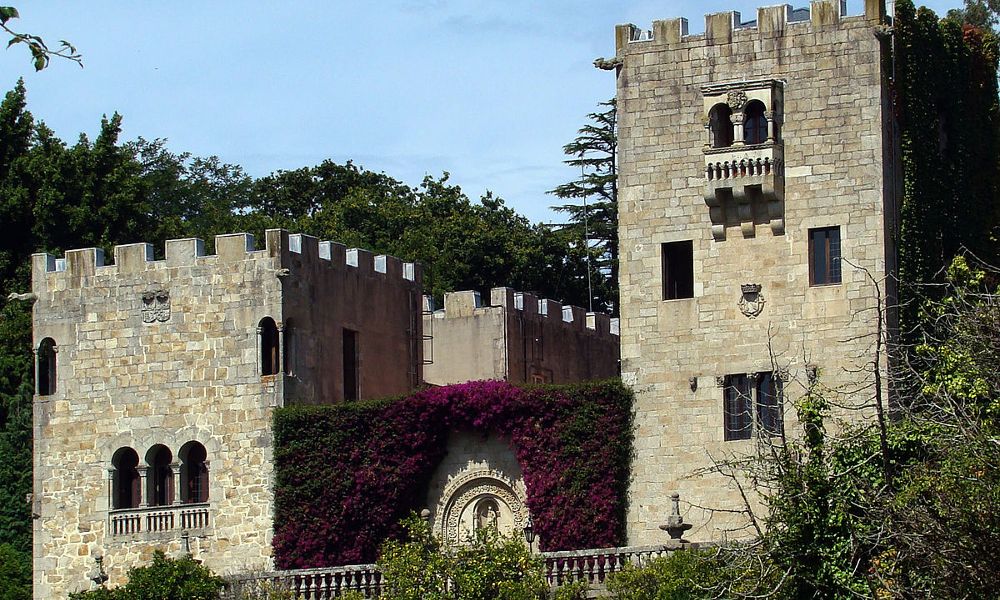 Pazo de Meirás, en el concello coruñés de Sada, antigua propiedad de la familia Franco