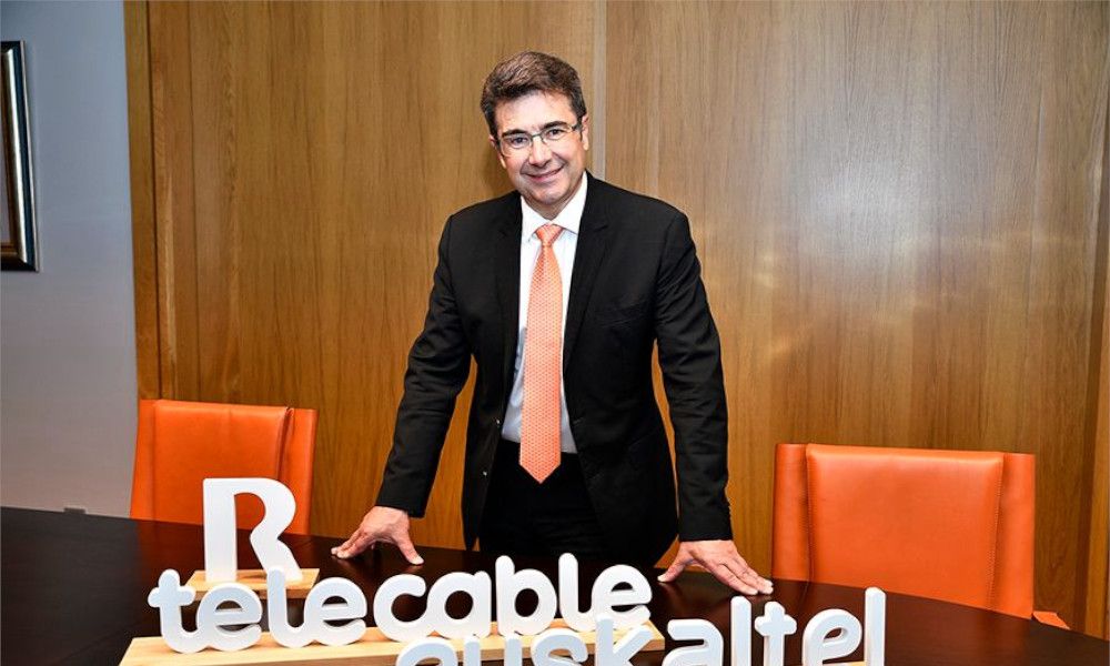 José Miguel García, el consejero delegado de Euskaltel, la dueña de R Cable