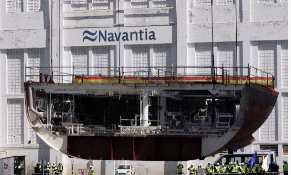 Imagen de archivo del astillero de Navantia en Ferrol / EFE