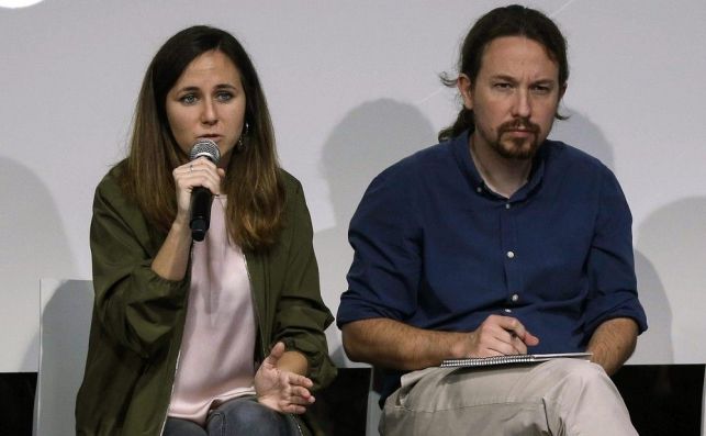 Ione Belarra y Pablo Iglesias./ EFE