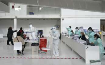 A Coruña acoge un cribado masivo de pruebas PCR entre sus vecinos. Foto: Europa Press