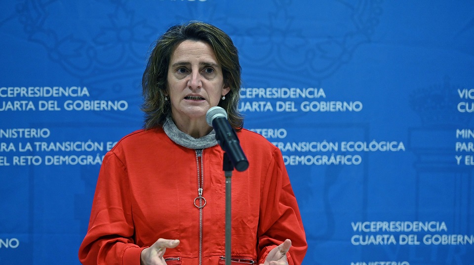 Teresa Ribera, ministra de Transición Ecológica. EFE