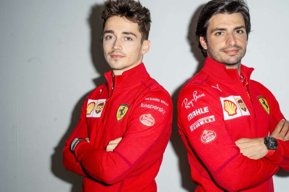 Sainz y Leclerc