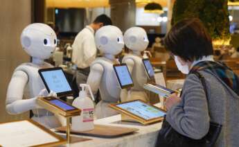 Robot asistente japonés. EFE