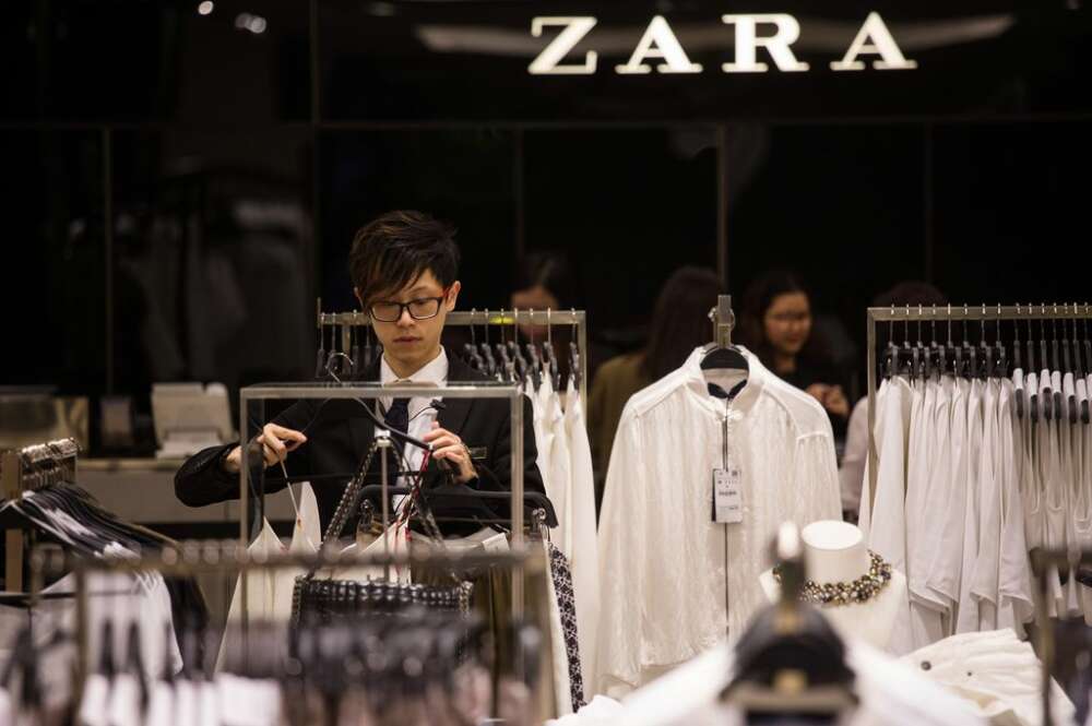 Establecimiento de Zara en Asia