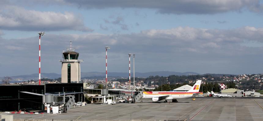 Aeropuerto de Alvedro en A Coruña / Concello da Coruña