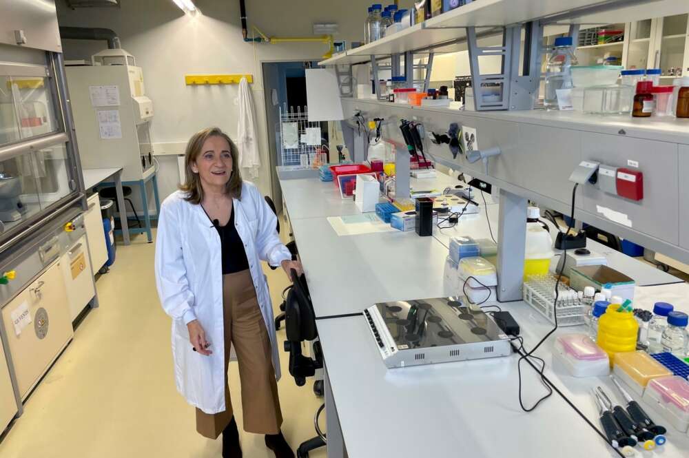 La catedrática de Farmacia María José Alonso dirige un equipo del Cimus en busca de una vacuna contra la covid que no necesite frío para su conservación - USC