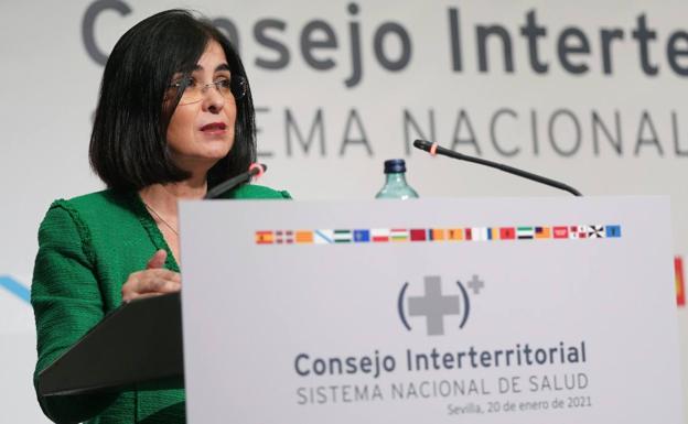 Carolina Darias, ministra de Sanidad / EFE