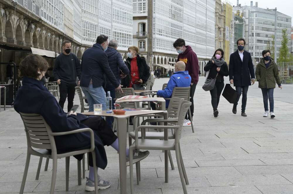 A Coruña es el área sanitaria de Galicia que concentra, a pesar de la desescalada, el mayor número de nuevos contagios. Foto: Europa Press