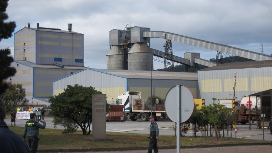 Imagen de archivo de la planta de Alcoa en San Cibrao
