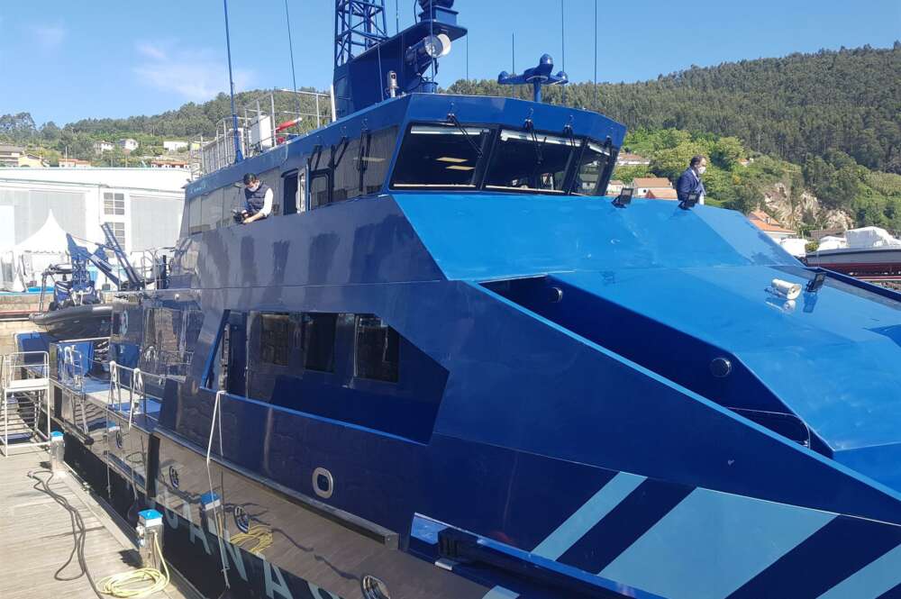 El nuevo patrullero polivalente de la Agencia Tributaria, 'Condor', construido en el astillero Rodman - EP