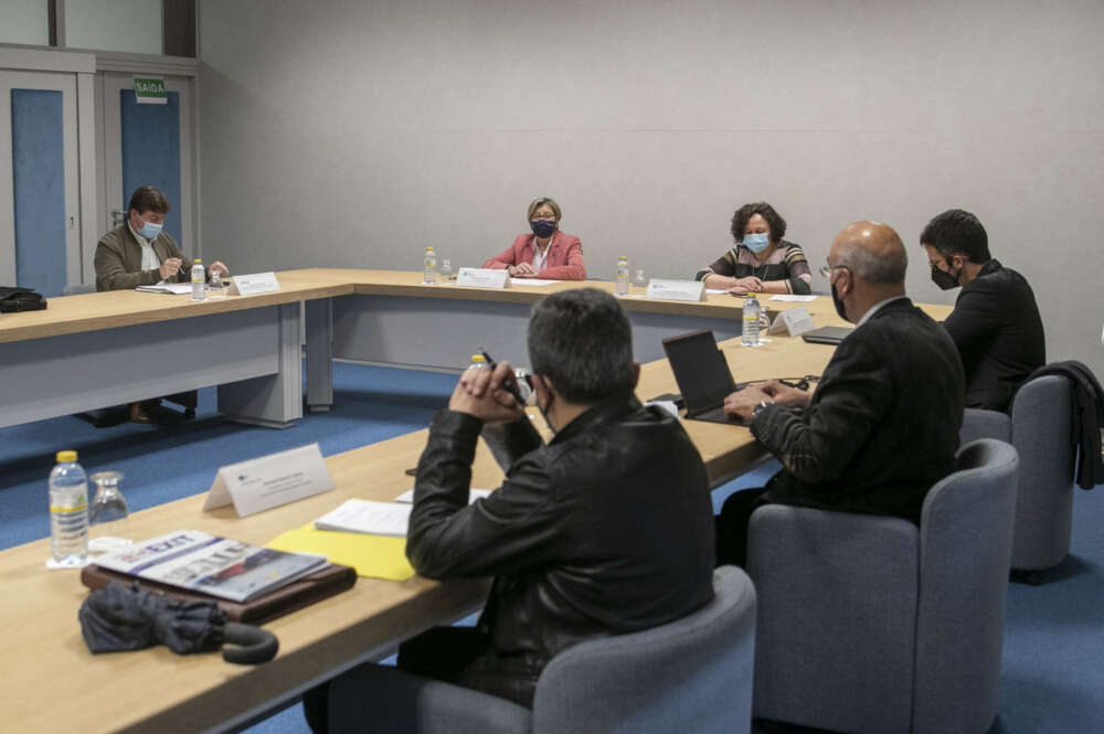 La conselleira del Mar participó en la reunión del grupo de trabajo sobre el brexit creado en el Consello Galego de Pesca / Conchi Paz