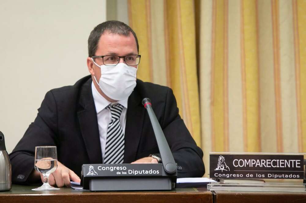 El secretario general de Industria y pyme, Raül Blanco, en el Congreso. Foto: Europa Press